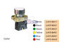 Yellow  Push Button Switch SB2 Series /  Metal Push Button On Switch