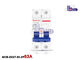 Double Pole Mini Circuit Breaker 63 Amp 50hz Lamp Beads CCC CE Certification