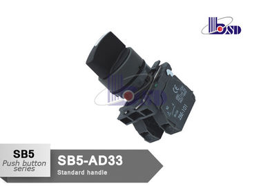 Waterproof Square D 3 Position Selector Switch  LEC60947-5-1 Standard SB5-AD33