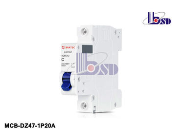1 Pole Motor Protection Circuit Breaker 20A Plastic Medium Current Air Switch