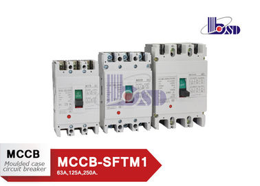 3 Phase  Moulded Case Circuit Breaker 200amp Mccb Circuit Breaker With Copper Contact