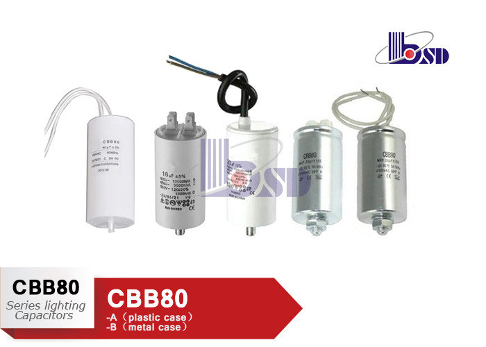 Commercial Light Capacitor Ballast Capacitor At High Temperature Small Size