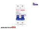 50 Amp Dual Mini Circuit Breaker Fire Resistant Plastics Shell GB10963.1 Standards