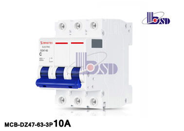 3 Pole 10 Amp Mini Circuit Breaker Square D Miniature Circuit Breaker