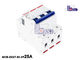 25 Amp Mini Circuit Breaker 3 Pole B Curve Circuit Breaker  For Industrial Plants